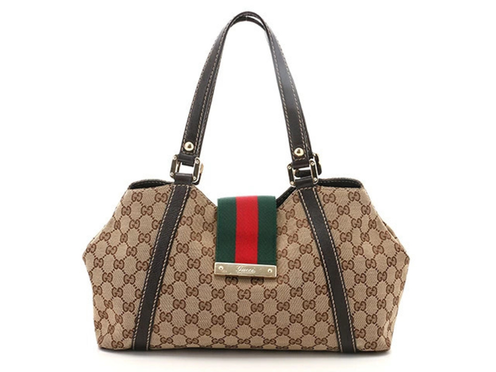 Gucci Hunt Bag Canvas Calfskin
